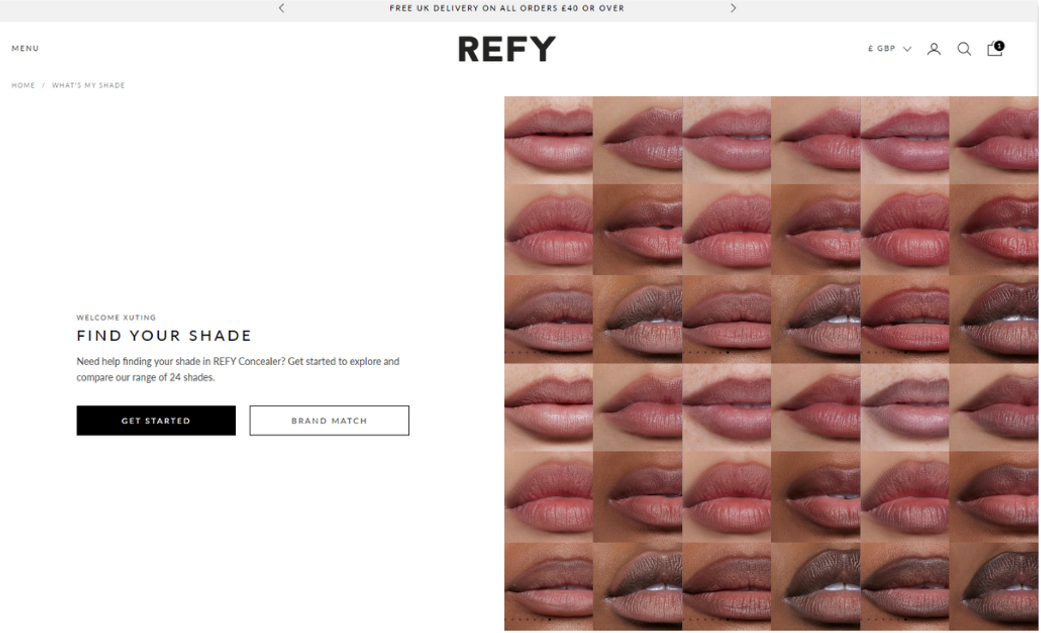 Refy Variant 3 - Quiz Interface